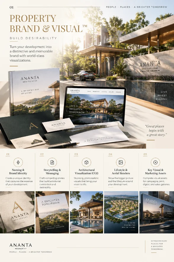 Brand and visual render